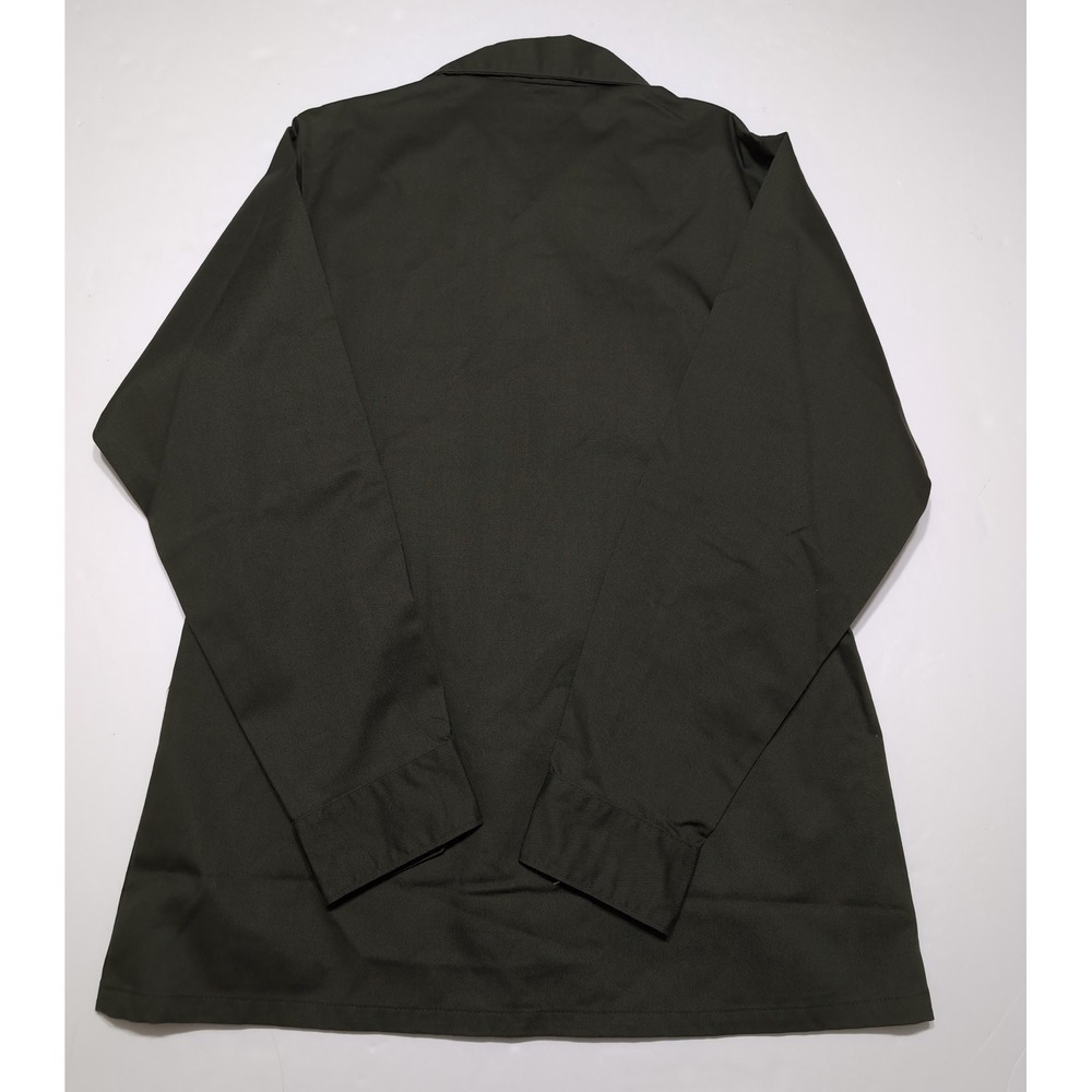 Vintage 1970s US Military Long Sleeve Utility Shirt 8405-00-615-0026 15.5 x 33 - Picture 9 of 9